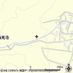 福井県勝山市鹿谷町西光寺周辺の地図