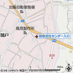 茨城県坂東市鵠戸200-3周辺の地図