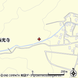 福井県勝山市鹿谷町（西光寺）周辺の地図