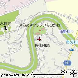 埼玉県東松山市市ノ川132-18周辺の地図