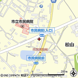 竹寿司 東松山周辺の地図