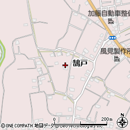 茨城県坂東市鵠戸1112周辺の地図