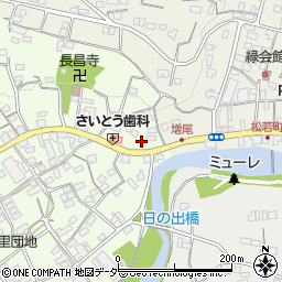 埼玉県比企郡小川町増尾2-1周辺の地図