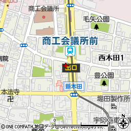 株式会社福井新聞販売センター　橋南店周辺の地図
