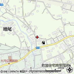 埼玉県比企郡小川町増尾85-2周辺の地図