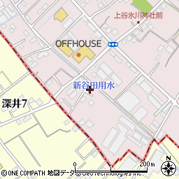 埼玉県鴻巣市上谷2182-3周辺の地図
