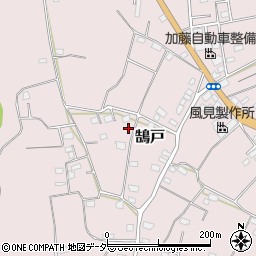 茨城県坂東市鵠戸1113周辺の地図