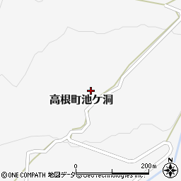 岐阜県高山市高根町黍生周辺の地図
