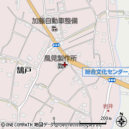 茨城県坂東市鵠戸1078周辺の地図