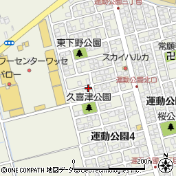 福井県福井市運動公園3丁目1406周辺の地図