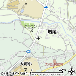 埼玉県比企郡小川町増尾406周辺の地図