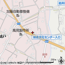 茨城県坂東市鵠戸201周辺の地図
