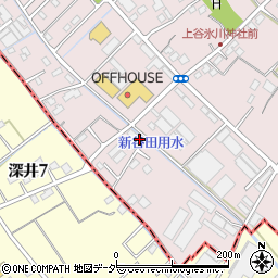 埼玉県鴻巣市上谷2181-1周辺の地図