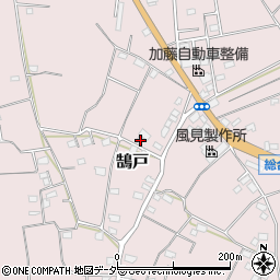 茨城県坂東市鵠戸1104周辺の地図