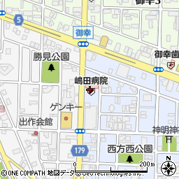 いちご在宅支援センター　嶋田病院Ｉ‐ＷＩＬＬ周辺の地図