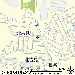 埼玉県比企郡吉見町長谷1576-2周辺の地図
