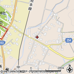 長野県塩尻市上田764周辺の地図