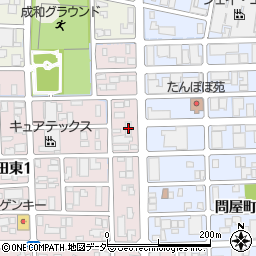コロナ福井周辺の地図