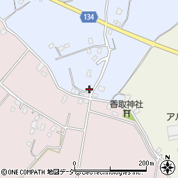茨城県常総市大生郷町182周辺の地図