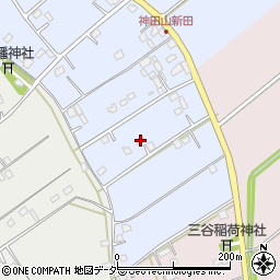 茨城県坂東市神田山新田65周辺の地図
