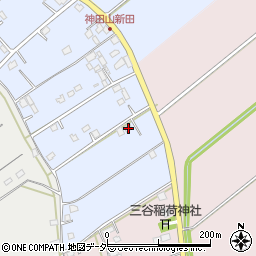 茨城県坂東市神田山新田50周辺の地図