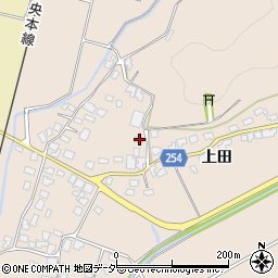 長野県塩尻市上田791周辺の地図