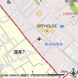 埼玉県鴻巣市上谷2207周辺の地図