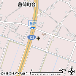 セブンイレブン菖蒲町台店周辺の地図
