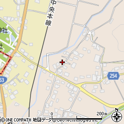 長野県塩尻市上田2400周辺の地図