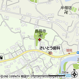埼玉県比企郡小川町増尾25周辺の地図