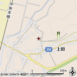 上田公民館周辺の地図