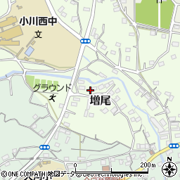 埼玉県比企郡小川町増尾417周辺の地図