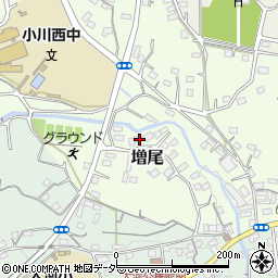 埼玉県比企郡小川町増尾417-20周辺の地図