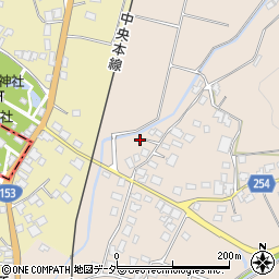 長野県塩尻市上田2401周辺の地図