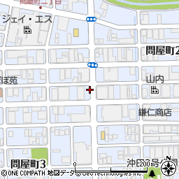 福井県福井市問屋町周辺の地図