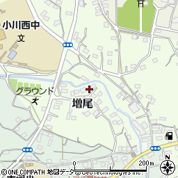 埼玉県比企郡小川町増尾418-9周辺の地図