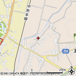 長野県塩尻市上田2402周辺の地図