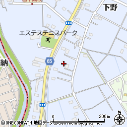 埼玉県北葛飾郡杉戸町下野538周辺の地図