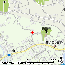 埼玉県比企郡小川町増尾42周辺の地図