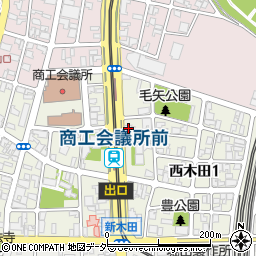 鳳商店周辺の地図