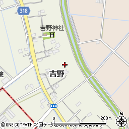 埼玉県幸手市吉野周辺の地図