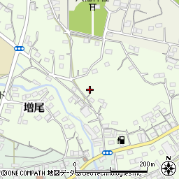 埼玉県比企郡小川町増尾77周辺の地図