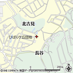 埼玉県比企郡吉見町長谷1084-77周辺の地図