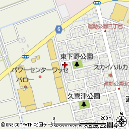 福井県福井市運動公園3丁目701周辺の地図