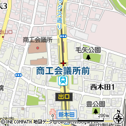 商工会議所前駅周辺の地図