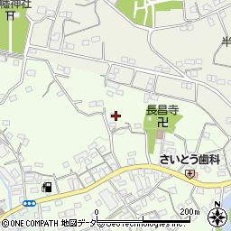埼玉県比企郡小川町増尾43周辺の地図