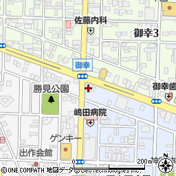 北陸銀行福井東支店 ＡＴＭ周辺の地図