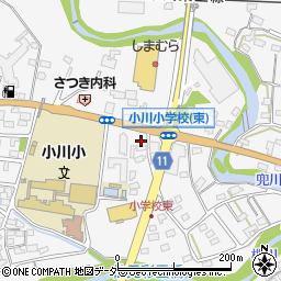 株式会社丸岡設計　小川分室周辺の地図