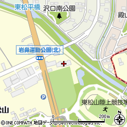 東松山市営向台住宅周辺の地図