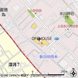 埼玉県鴻巣市上谷1842-1周辺の地図